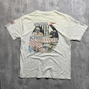 Vintage Josh Davis Speedo Olympic Promo Tee